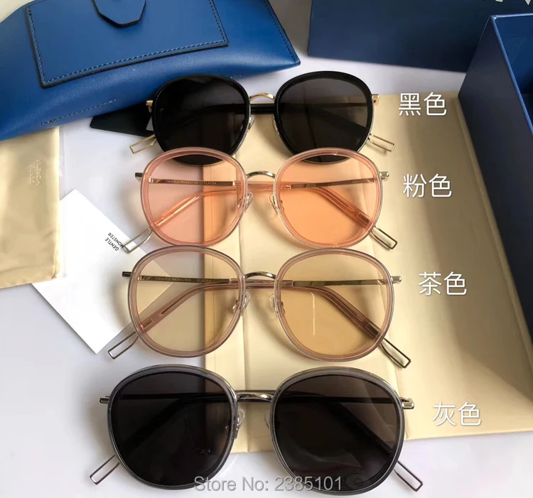 2018 New Fashion Korea Popular Hot Ollie Style Sunglasses Women Cool Round GENTIE Brand Design women Sun Glasses Oculos De Sol
2018 New Fashion Korea Popular Hot Ollie Style Sunglasses Women Cool Round GENTIE Brand Design women Sun Glasses Oculos De Sol