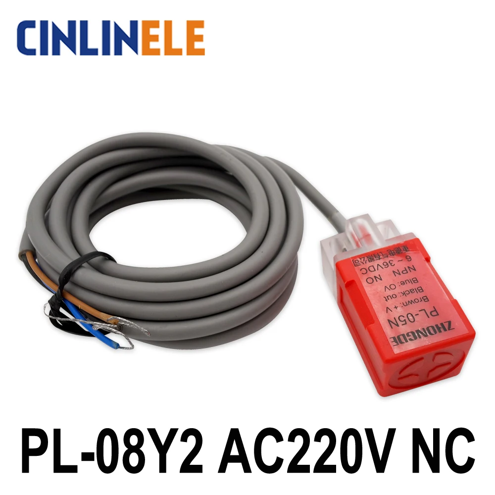 PL-08Y2 8mm sensing AC 2-WIRE NC Cube shell inductive Screen shield type proximity switch LP08 proximity sensor 17*17*35
PL-08Y2 8mm sensing AC 2-WIRE NC Cube shell inductive Screen shield type proximity switch LP08 proximity sensor 17*17*35