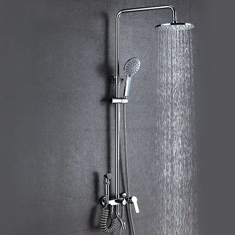 High quality brass Luxury Chrome Bathroom Square 8" Rainfall Shower Faucet Set Tub Mixer Tap with Handheld shower bidet Spray
High quality brass Luxury Chrome Bathroom Square 8" Rainfall Shower Faucet Set Tub Mixer Tap with Handheld shower bidet Spray