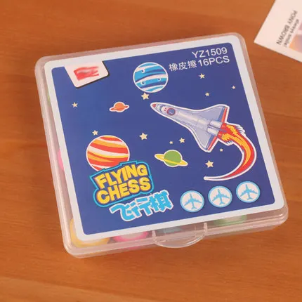 cute stationery cartoon boxed flight chess eraser exquisite rubber box flying chess game eraser
cute stationery cartoon boxed flight chess eraser exquisite rubber box flying chess game eraser