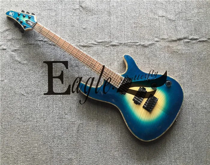 Eagle. Butterfly, electric guitar, bass custom shop,24 Flame Maple Veneer Blue Electric Guitar Fixed Bridge Guitar in Stock
Eagle. Butterfly, electric guitar, bass custom shop,24 Flame Maple Veneer Blue Electric Guitar Fixed Bridge Guitar in Stock