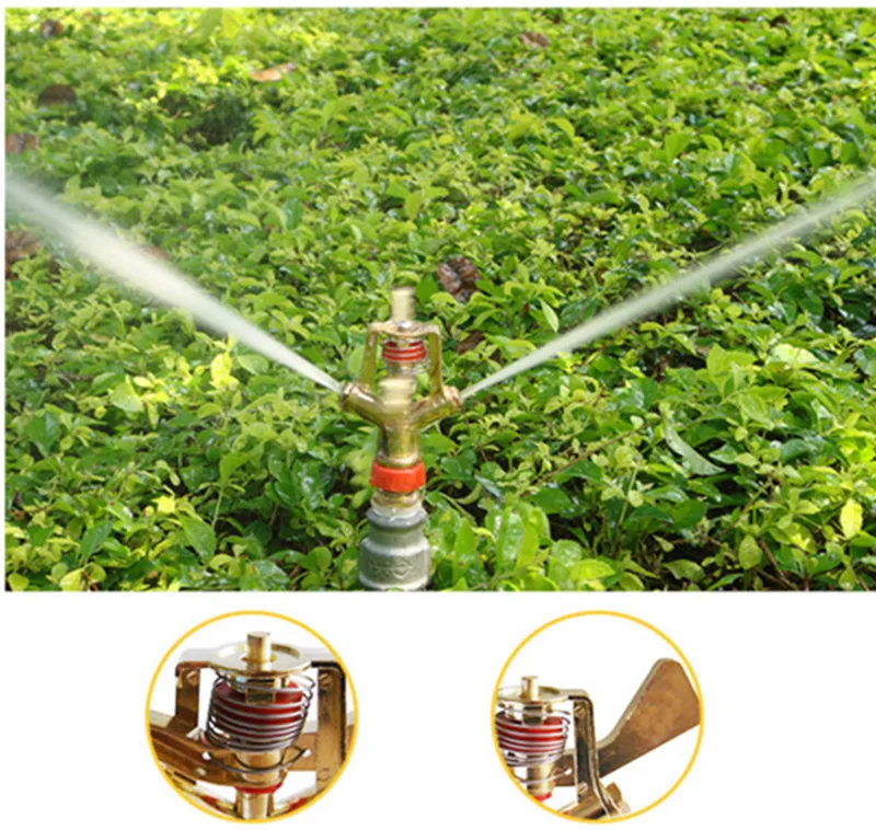 4PCS 3/4" and 1/2" Zinc Alloy Rotary Watering Impact Sprinkler For Garden Lawn Sprayer Nozzle Micro Irrigation
4PCS 3/4" and 1/2" Zinc Alloy Rotary Watering Impact Sprinkler For Garden Lawn Sprayer Nozzle Micro Irrigation