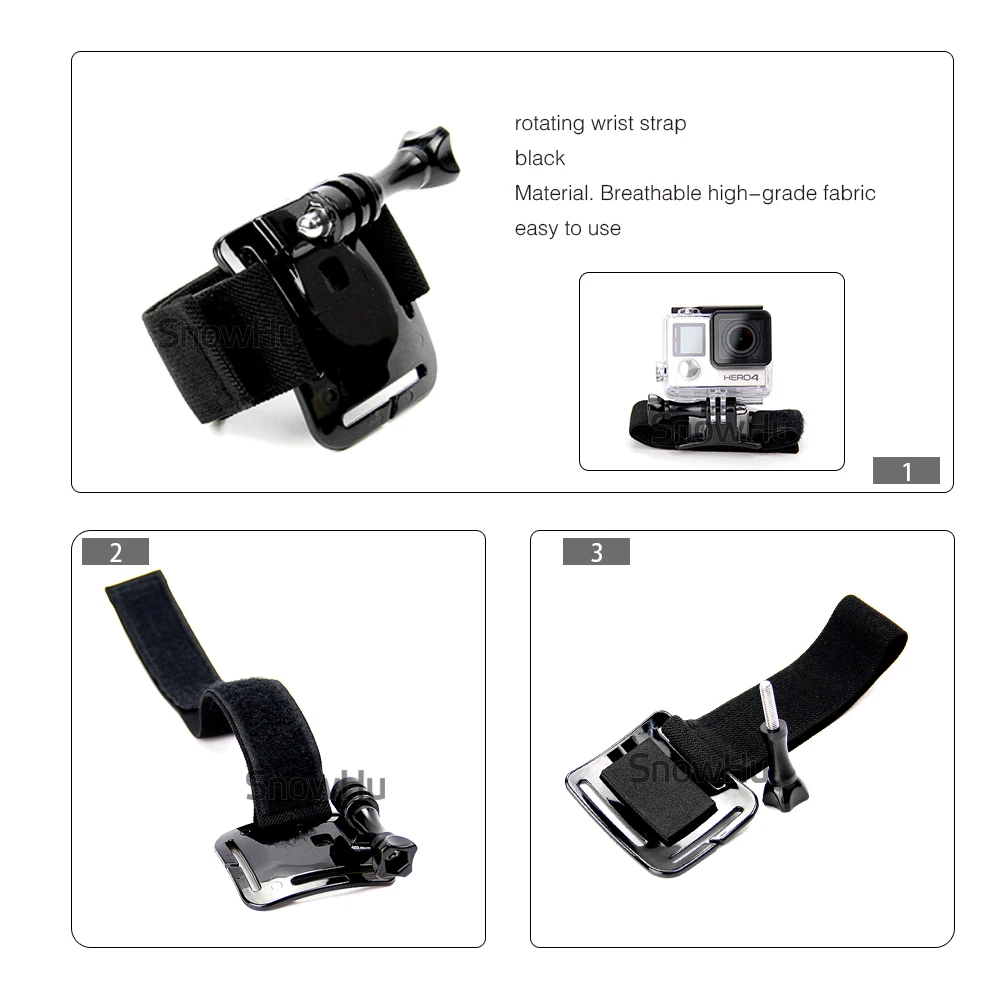 SnowHu for Gopro Accessories set for Go pro Hero 9 8 7 6 5 5S 4 for yi 4k action camera for sjcam sj4000 eken h9 h9r GS06
SnowHu for Gopro Accessories set for Go pro Hero 9 8 7 6 5 5S 4 for yi 4k action camera for sjcam sj4000 eken h9 h9r GS06