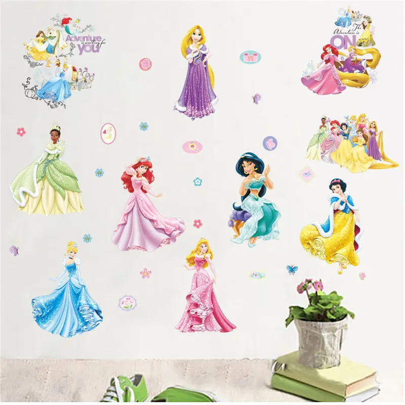 Princess Wall Stickers Girl children kids bedroom home decor wall decals wallpaper Fairy Tale home decoration decal mural
Princess Wall Stickers Girl children kids bedroom home decor wall decals wallpaper Fairy Tale home decoration decal mural