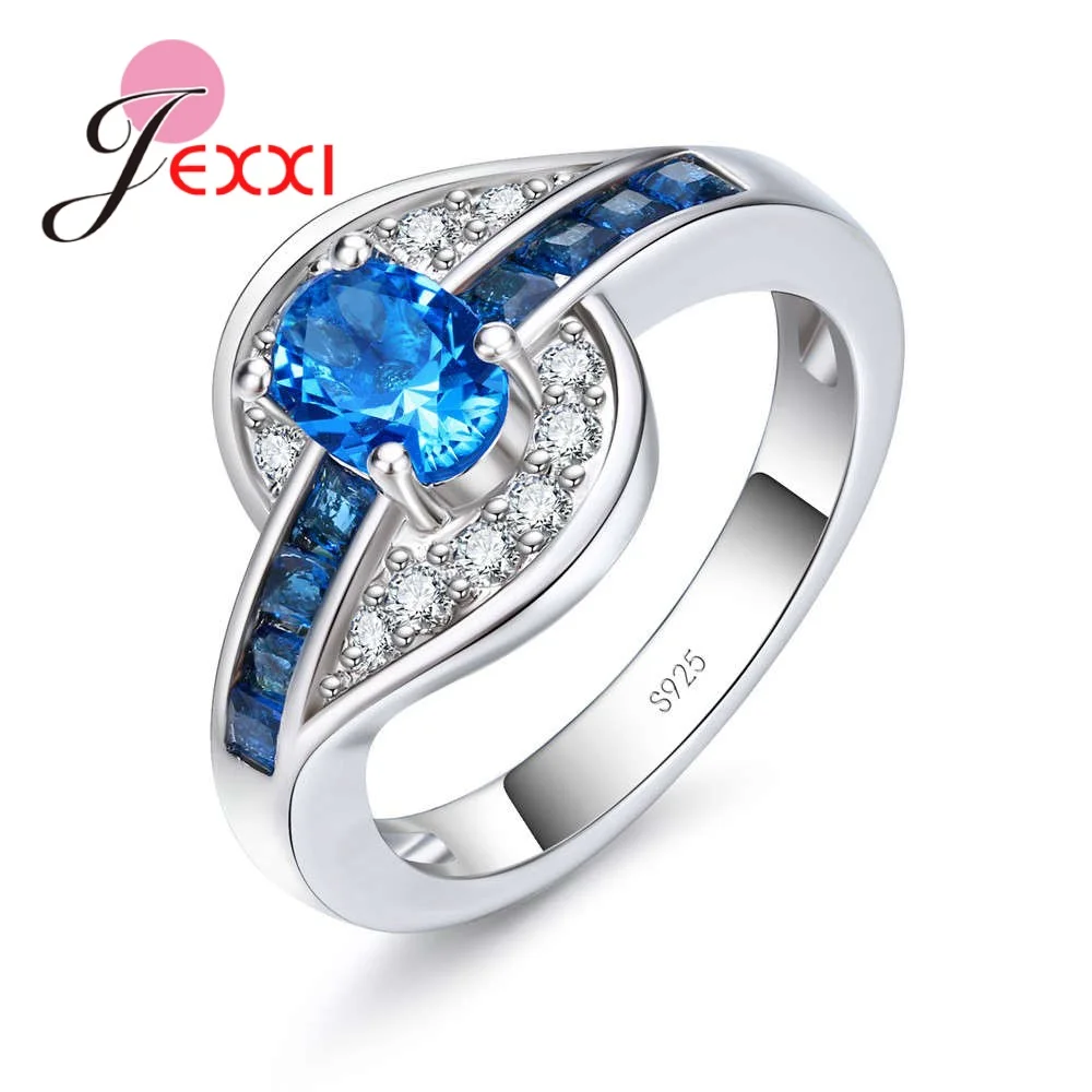 Blue Exquisite Cubic Zirconia 925 Sterling Silver Men And Women Anniversary Ornament Finger Rings Accessory Full Size
Blue Exquisite Cubic Zirconia 925 Sterling Silver Men And Women Anniversary Ornament Finger Rings Accessory Full Size