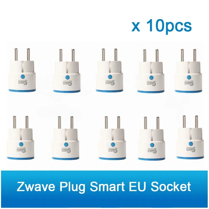 НЕО COOLCAM 10 шт./лот Zwave Plug Smart ЕС разъем Z волна плюс Range Extender мощность метр для Умный