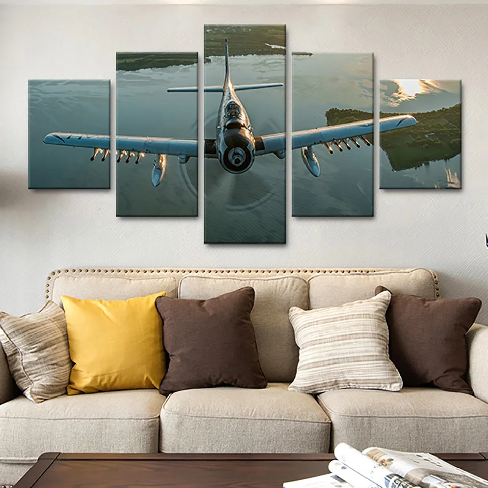 Home Decor Canvas Painting Wall Art Modular Poster 5 PiecePcs Old Plane Landscape Frame HD Printed Modern Living Room Pictures
Home Decor Canvas Painting Wall Art Modular Poster 5 PiecePcs Old Plane Landscape Frame HD Printed Modern Living Room Pictures