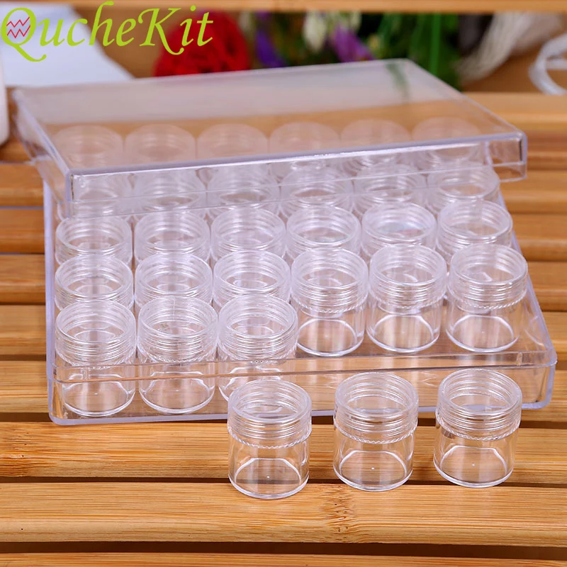 30/60/90/120 Slots Adjustable Plastic Storage Box Transparent Pill Jewelry Box Diamond Painting Accessory Tool Storage Organizer
30/60/90/120 Slots Adjustable Plastic Storage Box Transparent Pill Jewelry Box Diamond Painting Accessory Tool Storage Organizer