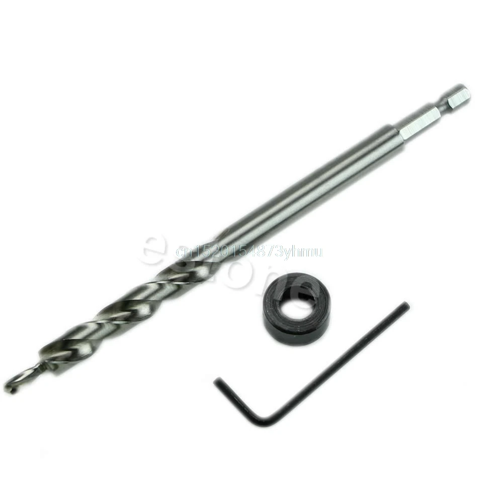 1/4" Hex Twist Step Drills Bits Set for Kreg Pocket Hole Drill Jig Guide 3/8" #L057# new hot
1/4" Hex Twist Step Drills Bits Set for Kreg Pocket Hole Drill Jig Guide 3/8" #L057# new hot