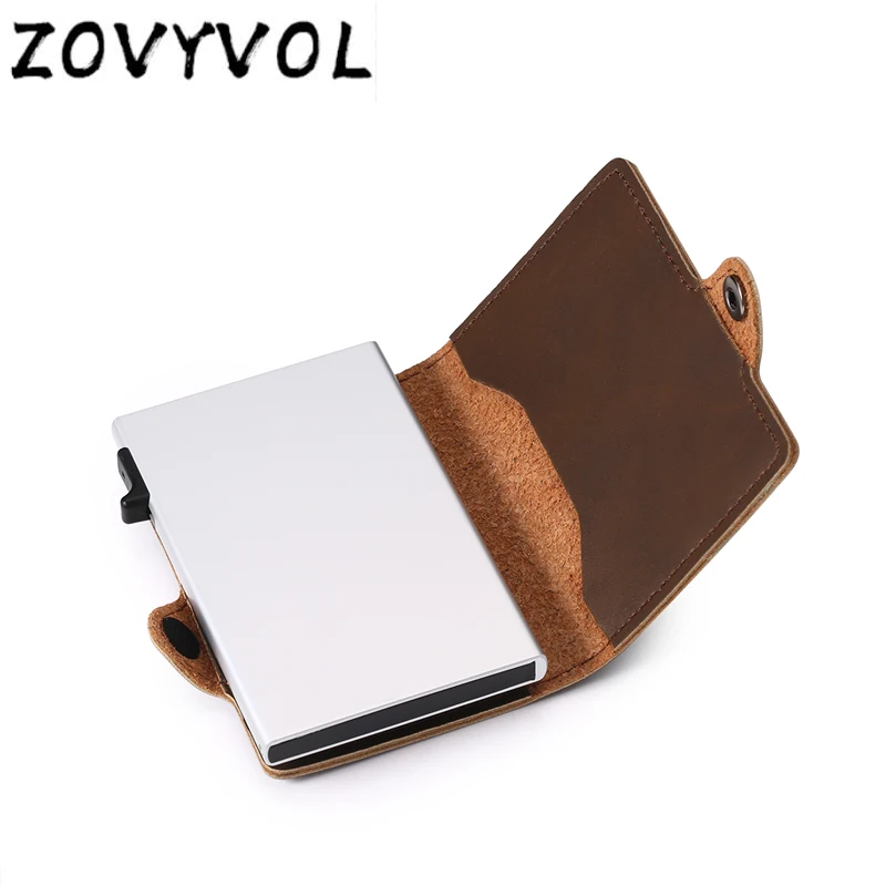 ZOVYVOL Small Smart Wallet New Wallet Men Money Bag Mini Purse Male Vintage Automatical Aluminium Rfid Card Holder Wallet
ZOVYVOL Small Smart Wallet New Wallet Men Money Bag Mini Purse Male Vintage Automatical Aluminium Rfid Card Holder Wallet