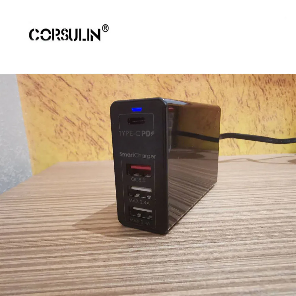 Max 100W USB-C PD Charger With 60W PD For Dell XPS 12, Dell XPS 13 9350, Dell XPS 15 9550D Latitude 12 7275 13 7370D Chargers
Max 100W USB-C PD Charger With 60W PD For Dell XPS 12, Dell XPS 13 9350, Dell XPS 15 9550D Latitude 12 7275 13 7370D Chargers