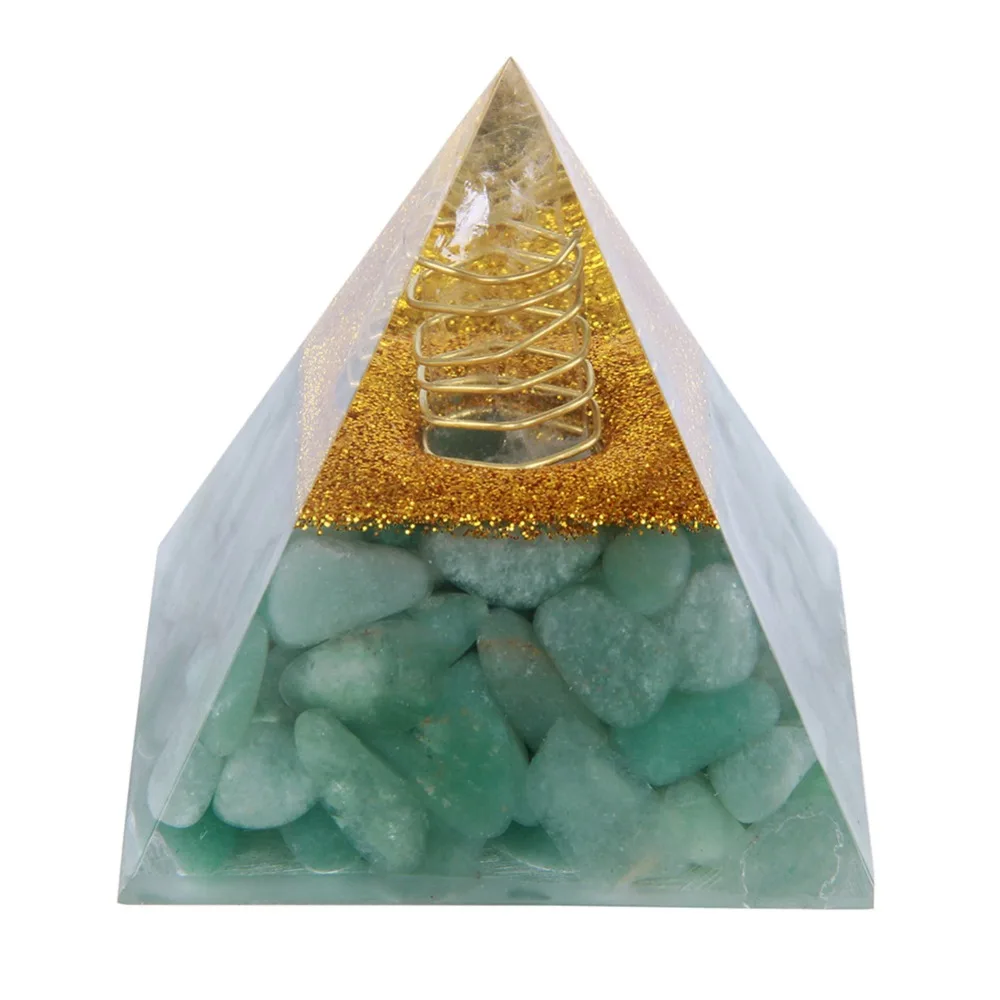 60mm Natural Green Aventurine Tumbled Stones Orgone Pyramid Enhance Courage Crystal Gemstone Healing EMF Protect
60mm Natural Green Aventurine Tumbled Stones Orgone Pyramid Enhance Courage Crystal Gemstone Healing EMF Protect