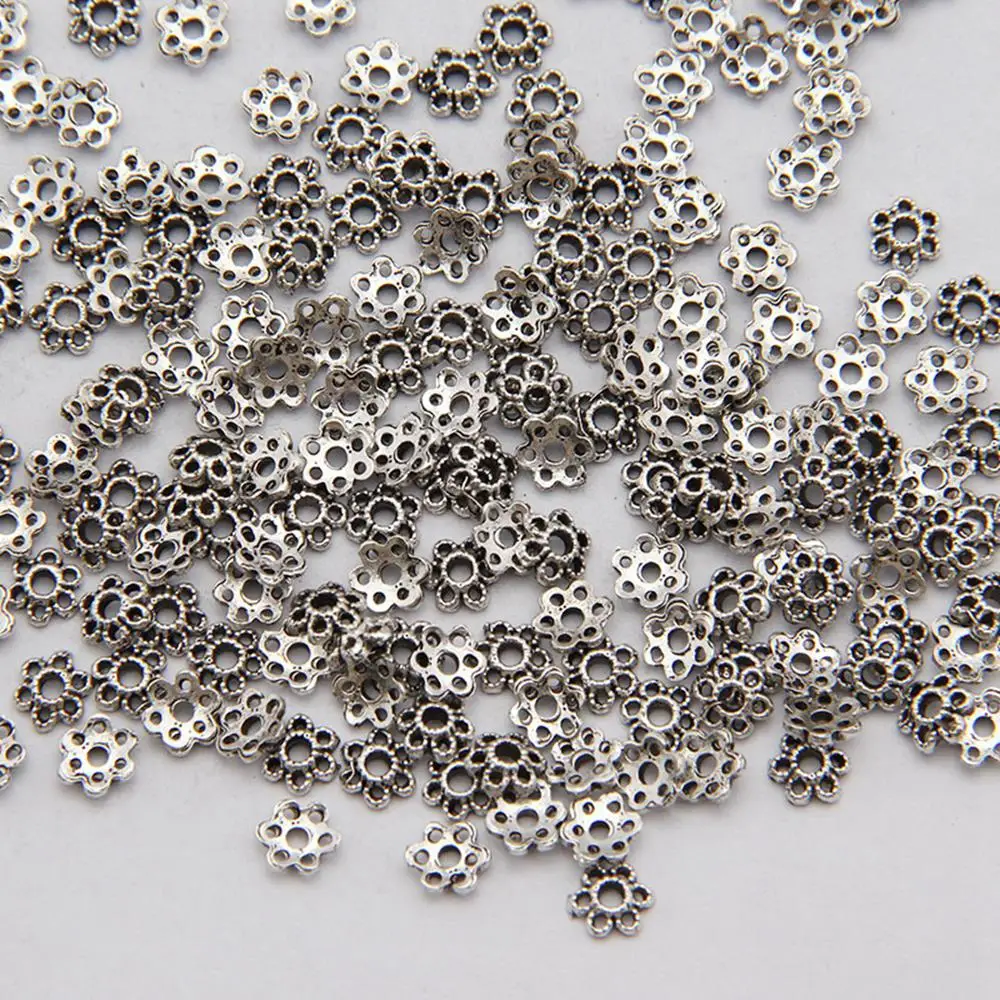 10Pcs/lot Dia 5mm Ancient Silver Hexagonal Hollow Flower Torus Spacer Beads Bracelet Accessories For DIY Jewelry Making Supplies
10Pcs/lot Dia 5mm Ancient Silver Hexagonal Hollow Flower Torus Spacer Beads Bracelet Accessories For DIY Jewelry Making Supplies