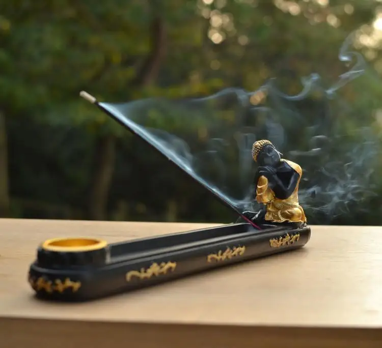 Rest Buddha point incense holder Buddha statue decoration ornaments aromatherapy equipment yoga incense board
Rest Buddha point incense holder Buddha statue decoration ornaments aromatherapy equipment yoga incense board