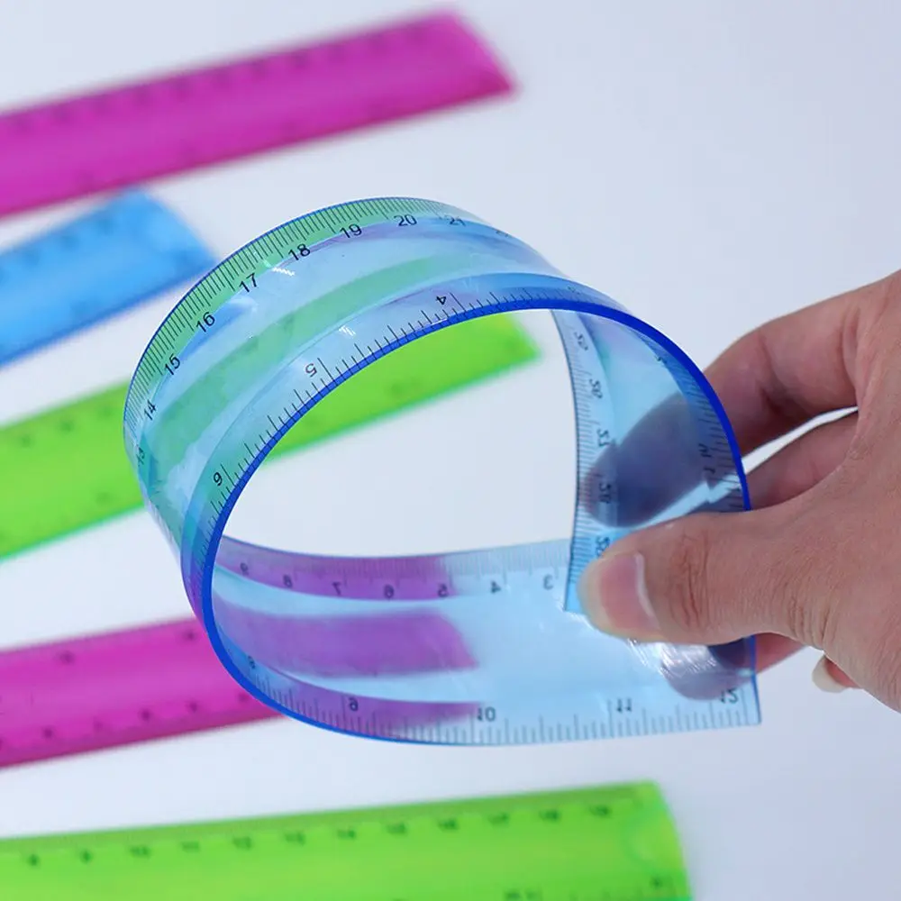30cm Kawaii Plastic Flexible Ruler School Stationery Measuring Tool Drawing Template Promotional Gift Soft Ruler Art Supplies
30cm Kawaii Plastic Flexible Ruler School Stationery Measuring Tool Drawing Template Promotional Gift Soft Ruler Art Supplies