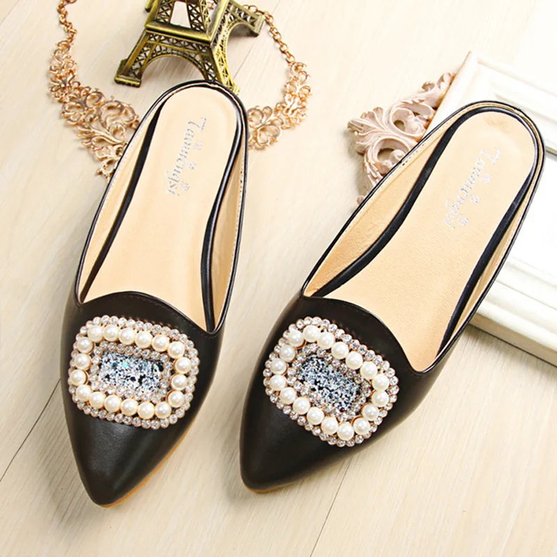 comfort big size 43 pearl decorate slides woman pregnant shoes fashion crystal mules shoes woman closed toe rhinestone flipflops
comfort big size 43 pearl decorate slides woman pregnant shoes fashion crystal mules shoes woman closed toe rhinestone flipflops
