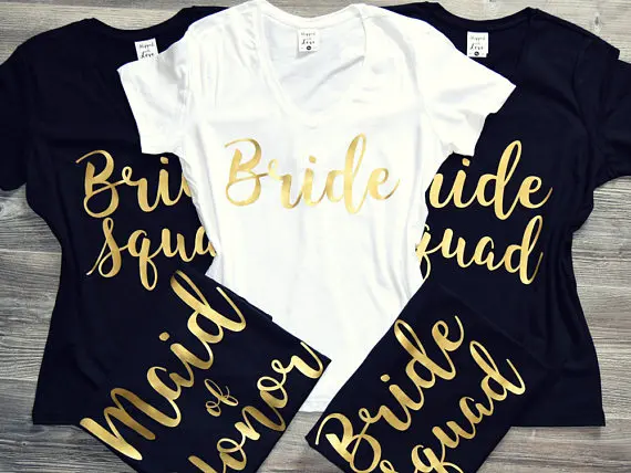 personalized gold titles Bridesmaid wedding Bride tees Bachelorette t shirts tank tops singlets gift bridal party favors gifts
personalized gold titles Bridesmaid wedding Bride tees Bachelorette t shirts tank tops singlets gift bridal party favors gifts