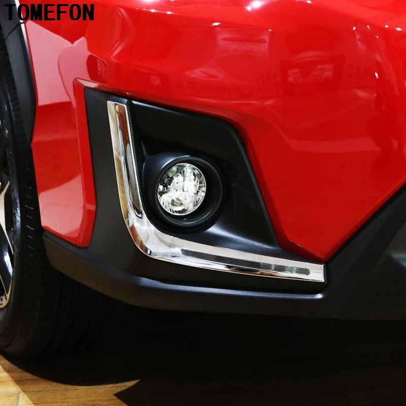 TOMEFON For Subaru XV 5-door Hatchback 2017 2018 ABS Chrome Exterior Front Fog Light Lid Eyelid Trim Lamp Foglight Bumper 2pcs
TOMEFON For Subaru XV 5-door Hatchback 2017 2018 ABS Chrome Exterior Front Fog Light Lid Eyelid Trim Lamp Foglight Bumper 2pcs