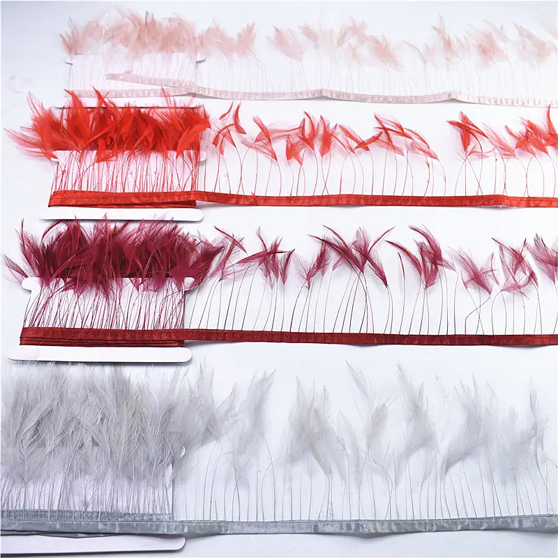 New Natural Dyed Rooster Feather Trims 10yards 10-15cm DIY feathers for crafts Clothing Sewing Accessories decor feathers Ribbon
New Natural Dyed Rooster Feather Trims 10yards 10-15cm DIY feathers for crafts Clothing Sewing Accessories decor feathers Ribbon