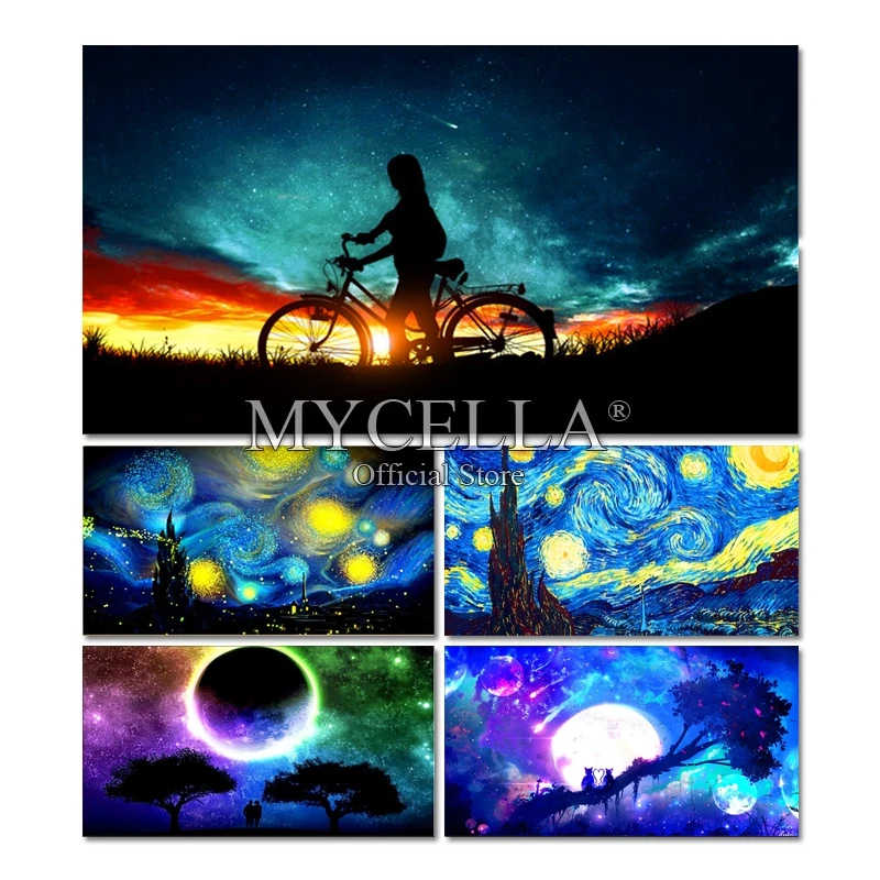 Landscape 5D DIY Diamond Painting Cross Stitch Starry Sky Needlework Full Round Rhinestone Mosaic Diamond Embroidery Home Decor
Landscape 5D DIY Diamond Painting Cross Stitch Starry Sky Needlework Full Round Rhinestone Mosaic Diamond Embroidery Home Decor