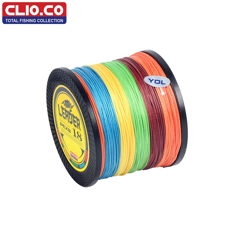 100M 300M 500M 1000M Brand CLIO.CO Japan Multifilament multicolor 100% PE Braided Fishing Line 10LB to 300LB Free Shipping
100M 300M 500M 1000M Brand CLIO.CO Japan Multifilament multicolor 100% PE Braided Fishing Line 10LB to 300LB Free Shipping