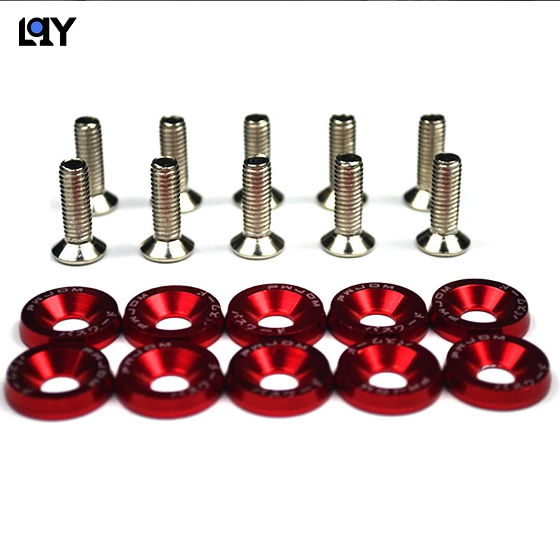 JDM auto parts universal car modification M6 screw engine fender battery guard plate gasket license plate frame screw decoration
JDM auto parts universal car modification M6 screw engine fender battery guard plate gasket license plate frame screw decoration