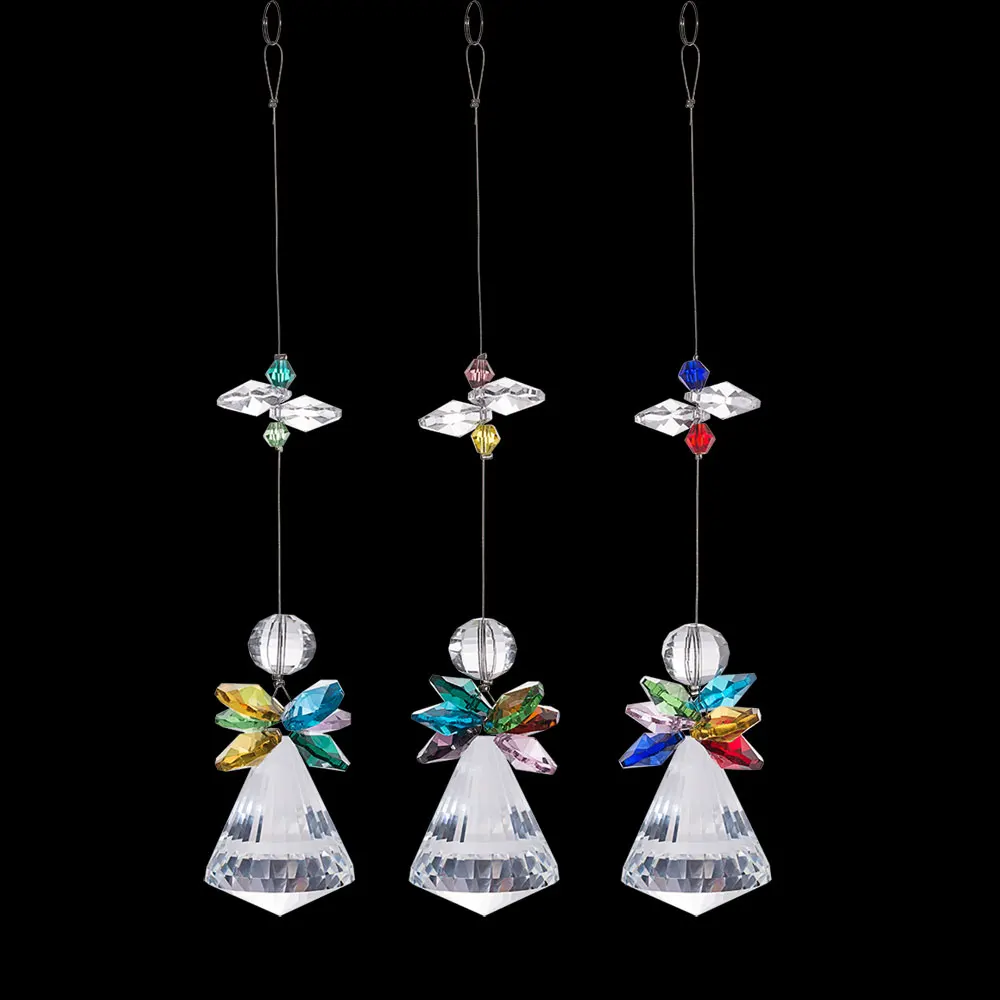 Set of 3 Chakra Crystal Guardian Angel Suncatcher Rainbow Octagon Beads Ornaments Yard Garden Hanging Pendant Home Wedding Decor
Set of 3 Chakra Crystal Guardian Angel Suncatcher Rainbow Octagon Beads Ornaments Yard Garden Hanging Pendant Home Wedding Decor