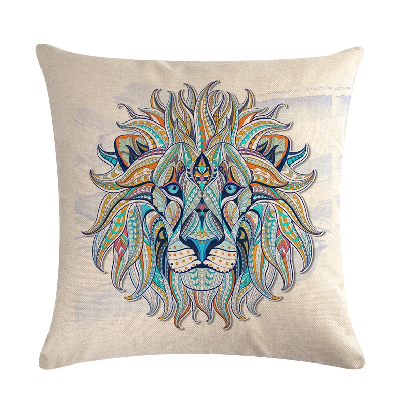 Lion Pattern Pillow Set sofa chair cover, pillow set 45/45 cm, home decoration sofa Pillow sofa Pillow
Lion Pattern Pillow Set sofa chair cover, pillow set 45/45 cm, home decoration sofa Pillow sofa Pillow
