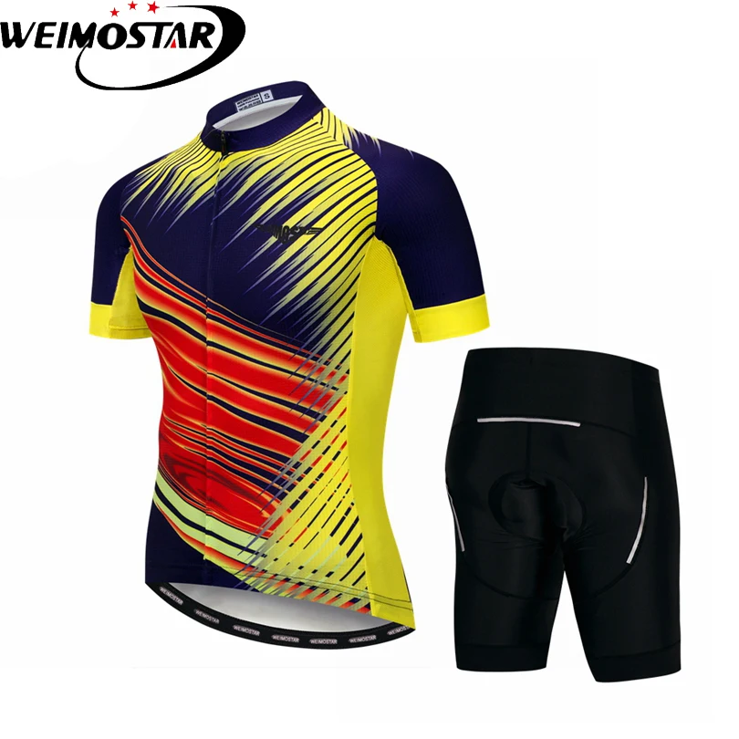 Weimostar Summer Cycling Jersey Set Maillot Ropa Ciclismo Breathable Team Racing Sport Bicycle Jersey Mens Cycling Clothing
Weimostar Summer Cycling Jersey Set Maillot Ropa Ciclismo Breathable Team Racing Sport Bicycle Jersey Mens Cycling Clothing