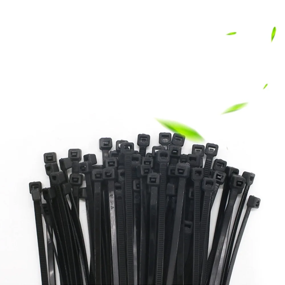 1000pcs Nylon Cable Tes 2.5*100mm Self-locking Wire Straps PA66 High Quality Material Fireproof Anti-Corrosion White/Black
1000pcs Nylon Cable Tes 2.5*100mm Self-locking Wire Straps PA66 High Quality Material Fireproof Anti-Corrosion White/Black