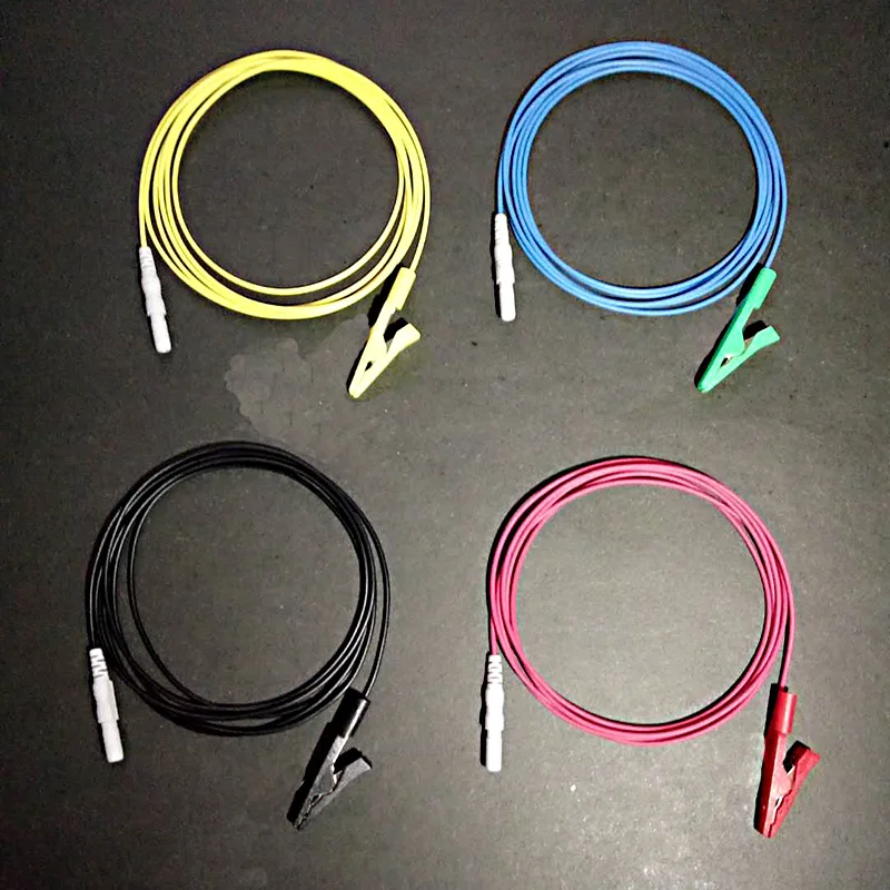 ECG/EKG/EEG/EMG Electrode adapter,Din 1.5mm Female plug to clip electrode
ECG/EKG/EEG/EMG Electrode adapter,Din 1.5mm Female plug to clip electrode
