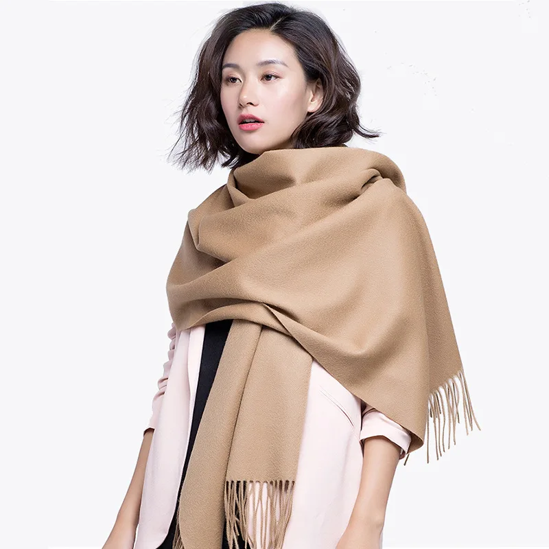 Korean autumn and winter new fashion cashmere scarf women girls long wool scarf warm solid color wild comfortable shawl
Korean autumn and winter new fashion cashmere scarf women girls long wool scarf warm solid color wild comfortable shawl
