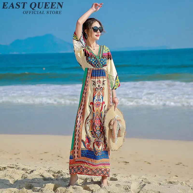 Summer maxi dress boho clothing boho chic dresses female boho chic style mexican embroidered dress AA1826
Summer maxi dress boho clothing boho chic dresses female boho chic style mexican embroidered dress AA1826