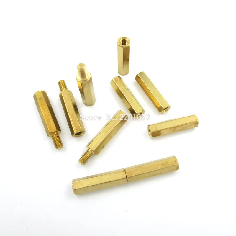 20 шт. M3 Male x M3 Female 18 мм длинные шестигранные проставки латунные стойки для печатной платы M3 набор винтов M3 * 18 мм шестигранный винт 10 комплекто...
20 шт. M3 Male x M3 Female 18 мм длинные шестигранные проставки латунные стойки для печатной платы M3 набор винтов M3 * 18 мм шестигранный винт 10 комплекто...