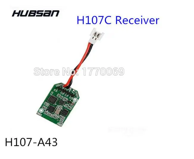 Hubsan x4 H107C Receiver Parts for H107C Quadcopter Hubsan Part H107C PCB Circuit Board Receiver H107-A43
Hubsan x4 H107C Receiver Parts for H107C Quadcopter Hubsan Part H107C PCB Circuit Board Receiver H107-A43