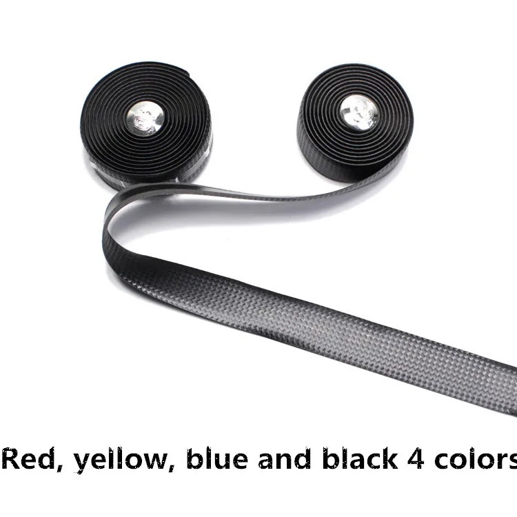 1 Pair Bicycle Handlebar tape Cycling Road Bike Sports Bike Cork Handlebar Tape Black+2 Bar Plug Carbon fiber belt strap
1 Pair Bicycle Handlebar tape Cycling Road Bike Sports Bike Cork Handlebar Tape Black+2 Bar Plug Carbon fiber belt strap