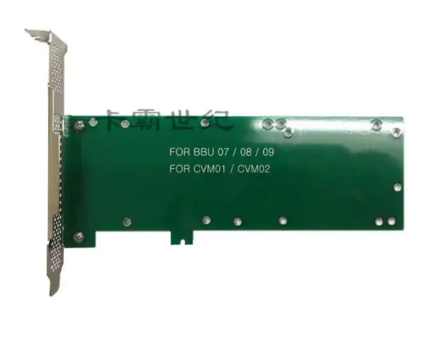 LSI00291 BBU-BRACKET-05 Remote Mounting Board for BBUs Cache Vault Power Modules
LSI00291 BBU-BRACKET-05 Remote Mounting Board for BBUs Cache Vault Power Modules