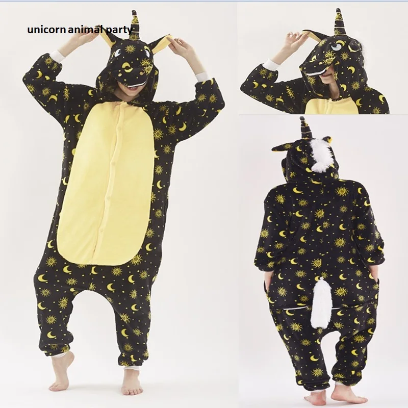 Kigurumi color Unicorn Onesie Cosplay Adult Animal Star Pajamas Flannel Warm Homewear Men Women Jumpsuit pajama
Kigurumi color Unicorn Onesie Cosplay Adult Animal Star Pajamas Flannel Warm Homewear Men Women Jumpsuit pajama