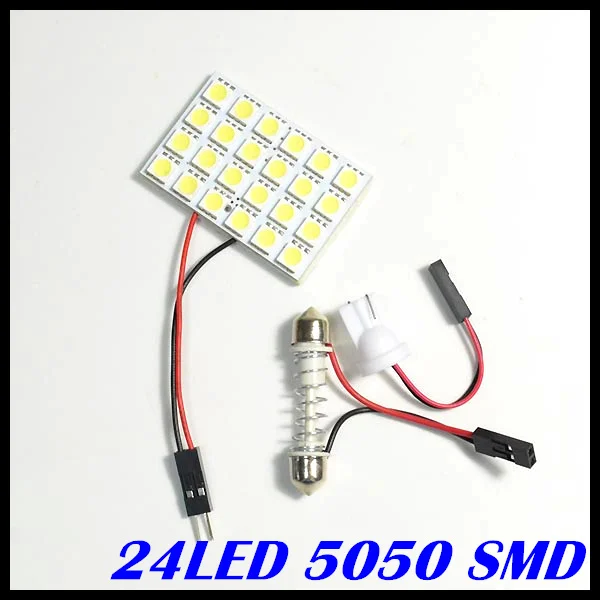 12v car led Panel light 24SMD 5050smd festoon led Interior Room led Dome light Door Car Light Bulb with 2 Defferent Adapter
12v car led Panel light 24SMD 5050smd festoon led Interior Room led Dome light Door Car Light Bulb with 2 Defferent Adapter