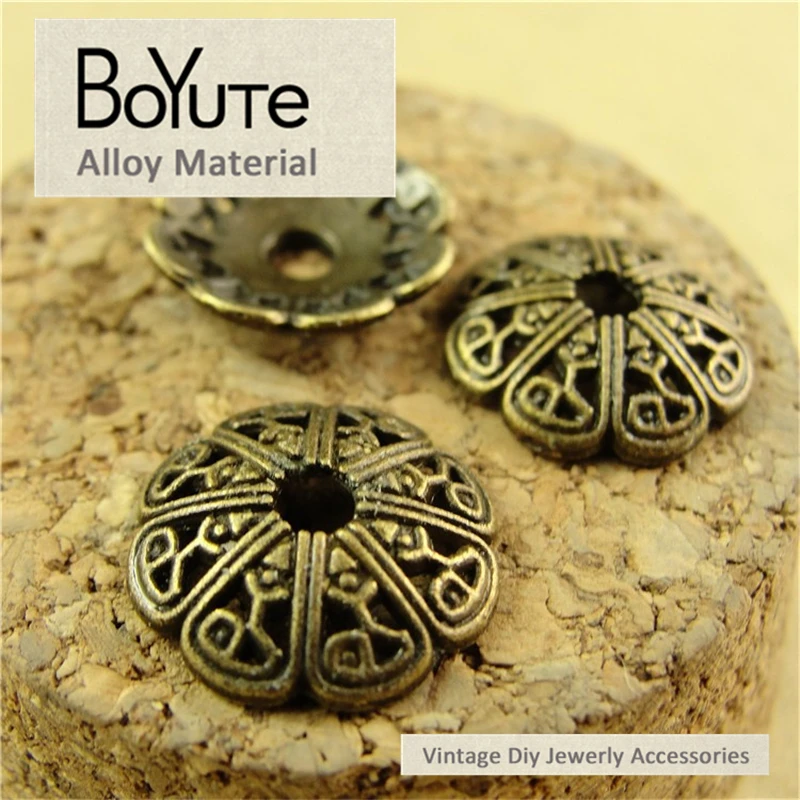 BoYuTe (200 Pieces/Lot) 4*13MM Zinc Alloy Antique Bronze Plated Bead Caps Diy Jewelry Findings Jewelry Accessories Wholesale
BoYuTe (200 Pieces/Lot) 4*13MM Zinc Alloy Antique Bronze Plated Bead Caps Diy Jewelry Findings Jewelry Accessories Wholesale