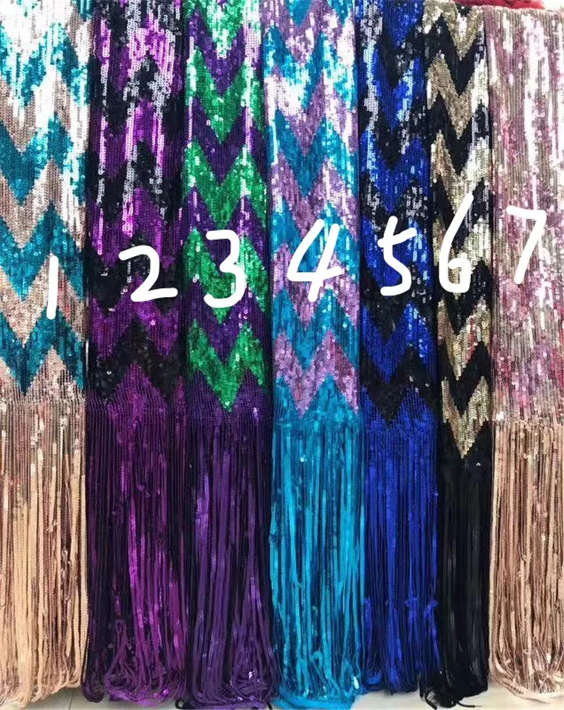 High quality African Lace Fabric Sequined embroidered Tulle Nigerian Lace with fringe For Wedding Dress H-1951104
High quality African Lace Fabric Sequined embroidered Tulle Nigerian Lace with fringe For Wedding Dress H-1951104