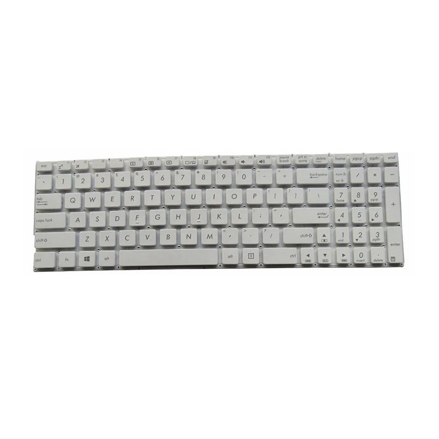 Новинка США для ASUS A555 K555l F550 X551C X551CA K555Z K555D X550D X550DP VM59Z K550D Клавиатура для ноутбука Английский Белый
Новинка США для ASUS A555 K555l F550 X551C X551CA K555Z K555D X550D X550DP VM59Z K550D Клавиатура для ноутбука Английский Белый