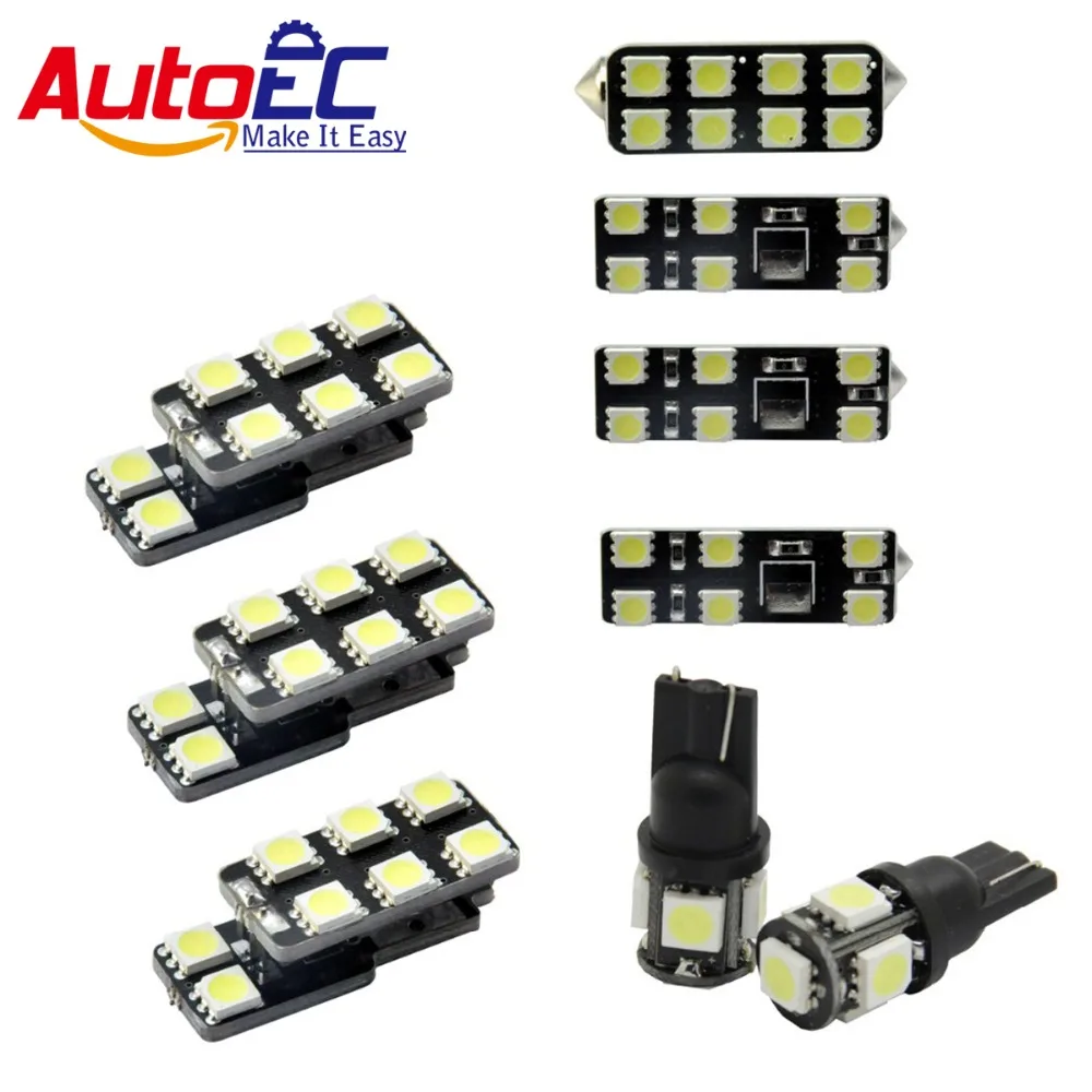 AutoEC 9pcs/set Car festoon dome panel Dome&Map readling light lamp bulb For scirocco R kit package 12v #LDK15
AutoEC 9pcs/set Car festoon dome panel Dome&Map readling light lamp bulb For scirocco R kit package 12v #LDK15