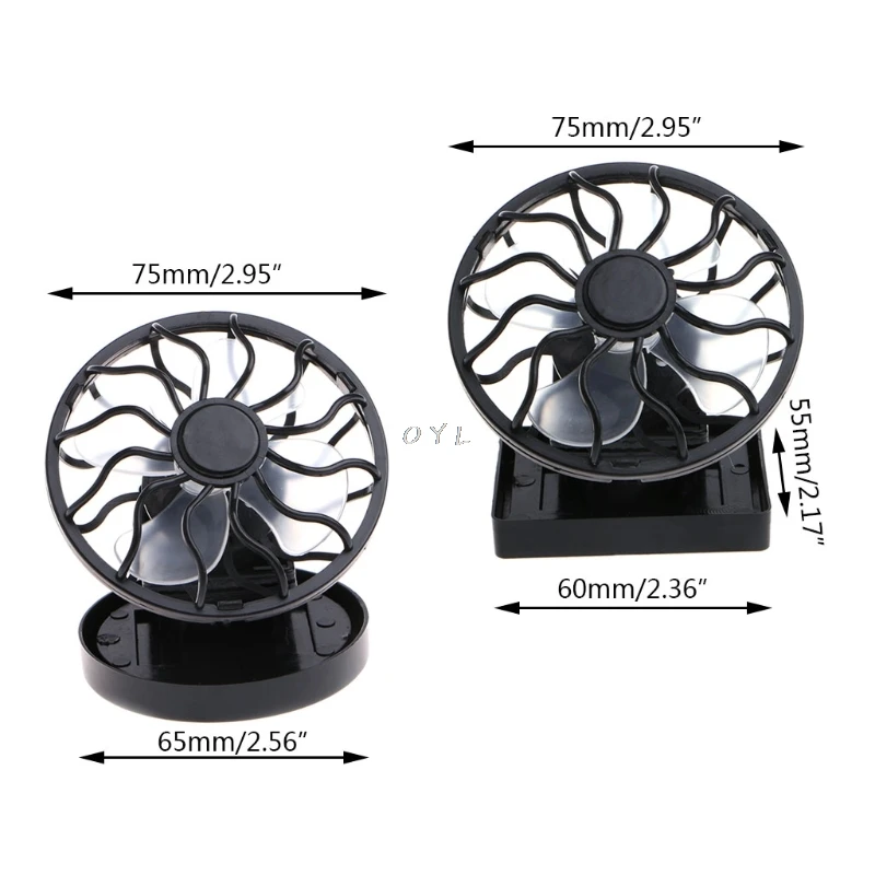Mini Portable Clip-On Solar Panel Powered Cooling Fan For Travel Camping Fishing, outdoor activities
Mini Portable Clip-On Solar Panel Powered Cooling Fan For Travel Camping Fishing, outdoor activities