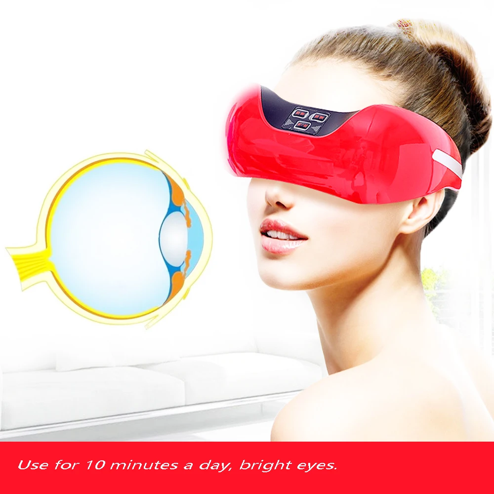 Wireless charging eye protection instrument, 3D green light vision recovery training instrument, EMS pulse eye massager.
Wireless charging eye protection instrument, 3D green light vision recovery training instrument, EMS pulse eye massager.