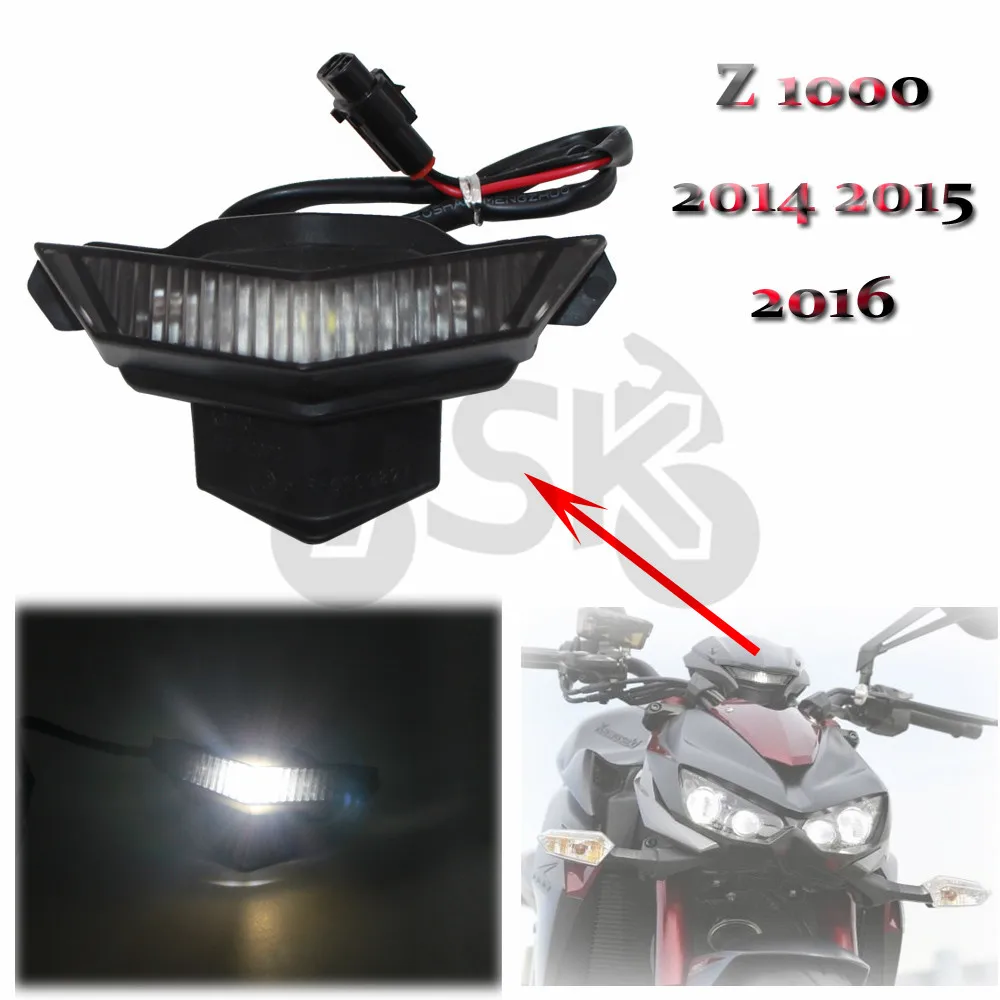 For kawasaki Z 1000 Z1000 2014 2015 2016 Headlight Headlamp Fog Lamp Front Head Light | Motorcycle Bulbs LEDs & HIDs