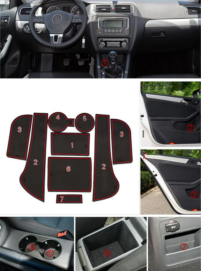 Car Anti-Dirty Pad Door Gate Slot Mats Cup Armrest Storage Pad Anti-Slip Mat For Sagitar 2012 2013
Car Anti-Dirty Pad Door Gate Slot Mats Cup Armrest Storage Pad Anti-Slip Mat For Sagitar 2012 2013
