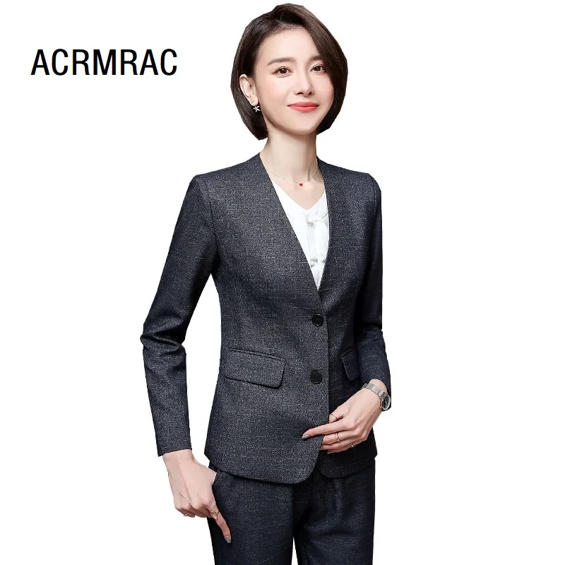 Women suits Slim spring Long sleeve jacket pants 2-piece set OL Formal Business Women pants suits Woman set suits 6920
Women suits Slim spring Long sleeve jacket pants 2-piece set OL Formal Business Women pants suits Woman set suits 6920