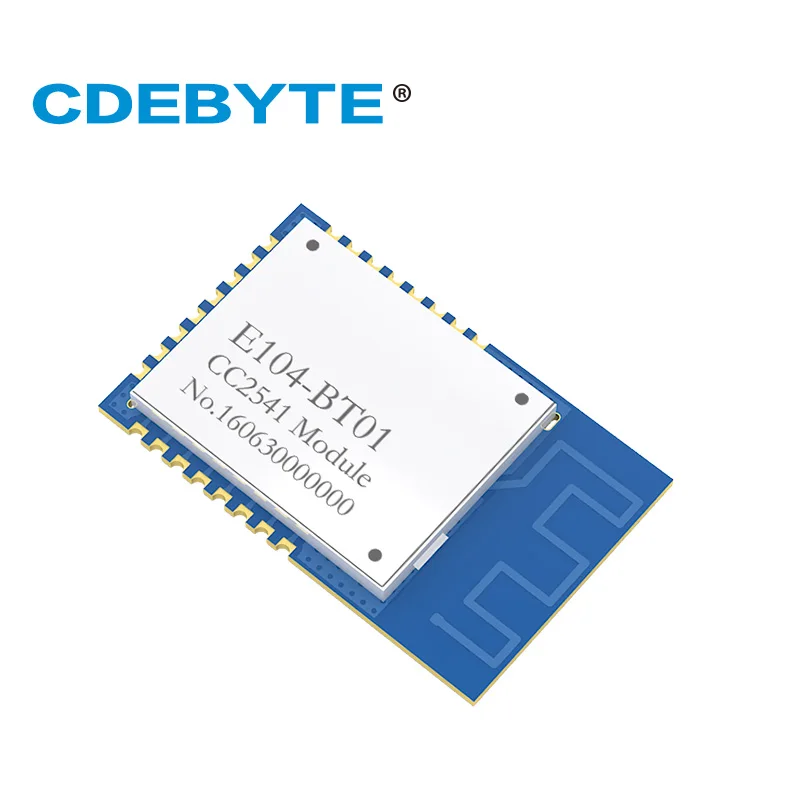 E104-BT01 Ble 4.0 Wireless Transceiver Bluetooth CC2541 2.4Ghz 1mW PCB Antenna IoT uhf 2.4g SMD Transmitter Receiver RF Module
E104-BT01 Ble 4.0 Wireless Transceiver Bluetooth CC2541 2.4Ghz 1mW PCB Antenna IoT uhf 2.4g SMD Transmitter Receiver RF Module