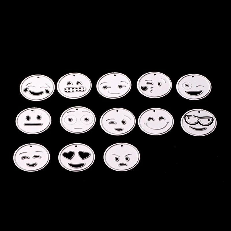ABOOM New Design Smile Expression Cartoon Design Metal Carbon Steel Die Cut Embossing Folder Cutting Die For Festival Decoration
ABOOM New Design Smile Expression Cartoon Design Metal Carbon Steel Die Cut Embossing Folder Cutting Die For Festival Decoration